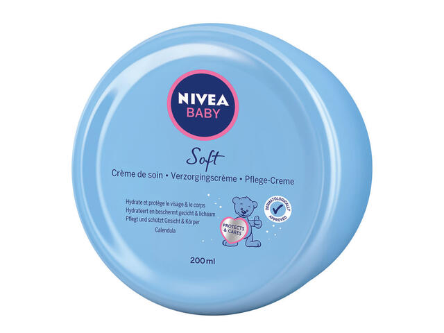 Crema pentru copii Soft Nivea Baby 200ml