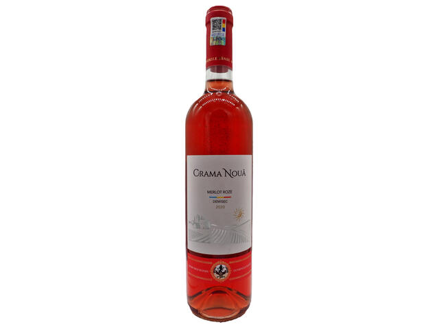 Crama Noua Roze Merlot 0.75L Demisec