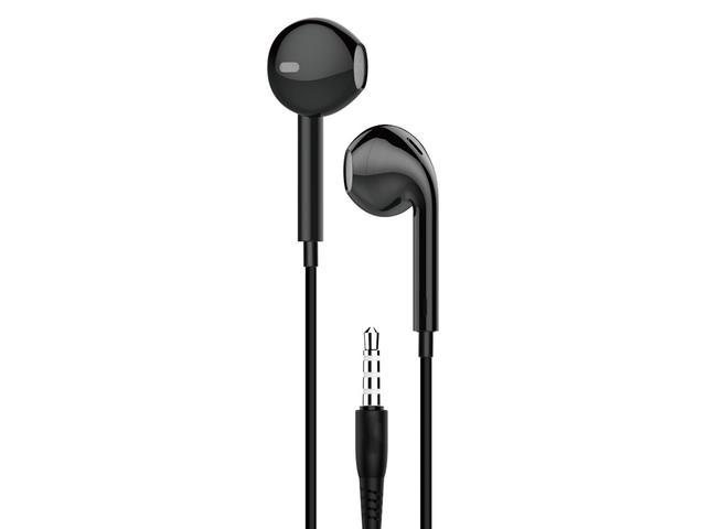 CASTI STEREO CELLARA CU MUFA JACK 3.5 MM - NEGRU