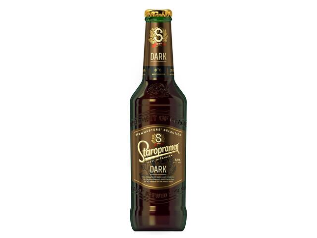 Staropramen Dark bere bruna sticla 0.33 l