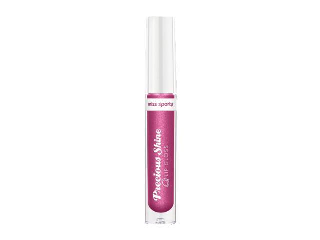 Ruj de buze lichid Miss Sporty Precious Shine 50 Amazing Fuchsia, 7.4 ML