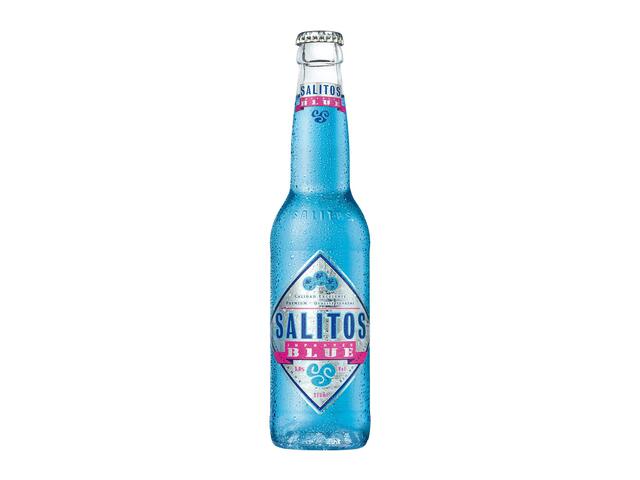 Salitos Blue Cocktail Din Fructe Cu Aroma De Bubble Gum 5.0% Alc. 0.33L