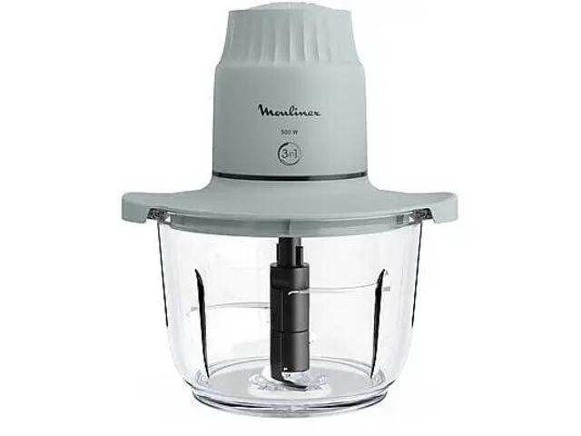 Tocator electric Moulinex DJ603110, 2 viteze, 1 litru, 500 W, Gri