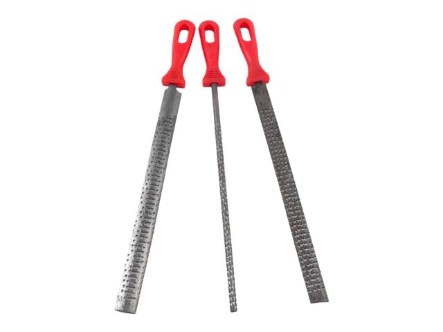 Set 3 pile pentru lemn Top Tools 06A530, 200 mm