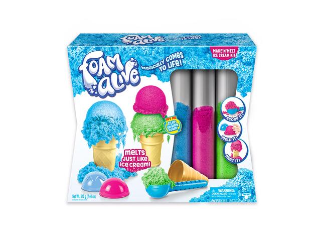 Set spuma modelatoare Foam Alive Ice Cream