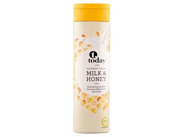 Today Crema de dus cu lapte si miere 300 ml