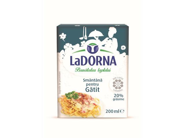 Smantana UHT pentru gatit 20% 200ML, Ladorna