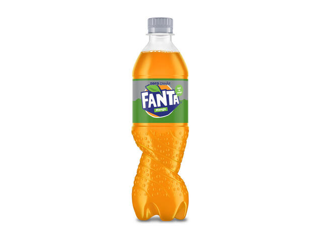 Bautura carbogazoasa  cu mango Fanta, Zero Zahar, 0.5 l