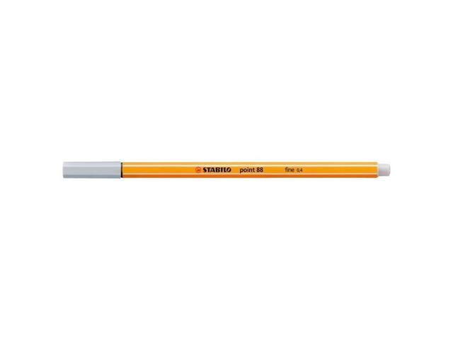 Liner Stabilo Point 88, 0.4mm, gri deschis #SW1688194
