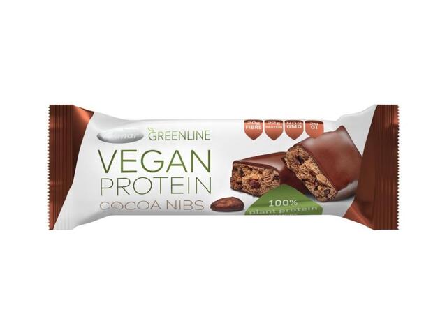 Baton proteina vegetala cu cacao Tekmar 40g