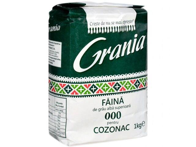 Grania Faina alba de grau superioara 000 pentru cozonac 1 kg