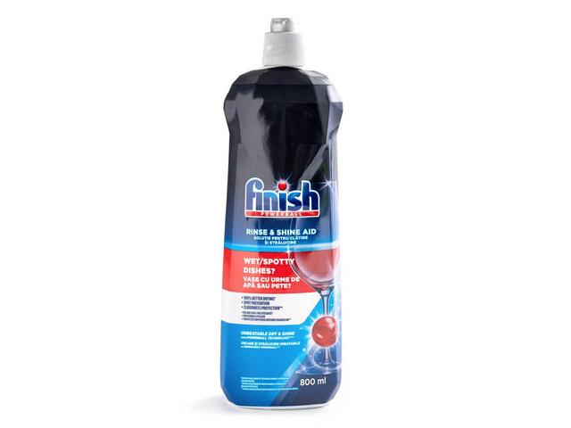 Romania product data sample: Solutie de clatire pentru masina de spalat vase Finish, 800 ML