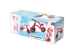 Bicicleta fara pedale, Evo, 10 inch, Rosu