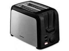 Prajitor de paine Heinner HTP-700BKSS, 700 W, 6 nivele de rumenire, 3 functii (Negru/Inox)