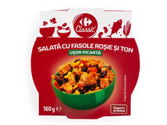 Salata cu fasole rosie si ton Carrefour Classic 160g