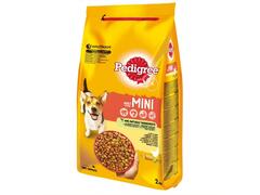 Pedigree Hrana uscata cu pasare si legume pentru caini adulti de talie mica 2 kg