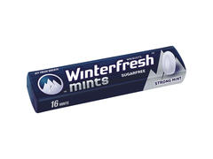 Bomboane mentolate Winterfresh Strong Mint 28 g