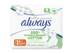 Absorbante Naturals Cotton Protection Ultra Normal 12buc Always