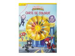 Disney Marvel. Paienjenelul Si Prietenii Lui Uimitori. Carte De Colorat. 12 Creioane Mici Pentru Maini De Pitici