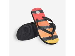 Papuci Tongs 120 Paper Negru-Roșu Băieți
