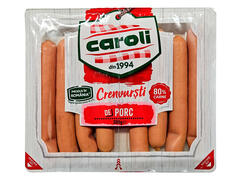 Caroli Cremwursti de porc extra 2 x 140 g