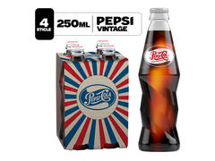 Pepsi, bautura cu aroma de cola, sticla, 4x250ml