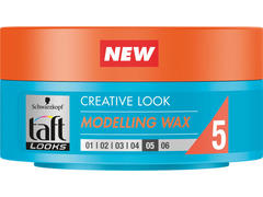 Ceara Modelatoare Par, Taft Creative Look Modelling Wax, 75ML