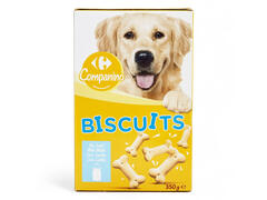 Biscuiti Cu Lapte Pentru Catei 350 G Carrefour