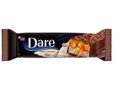 Baton Cu Glazura De Ciocolata Cu Lapte Cu Interior De Nuga, Caramel Si Arahide