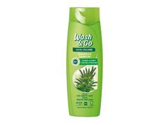 Sampon pentru par gras Wash&Go, cu extract de plante, 360 ML