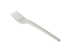 Set 12 furculite biodegradabile, compostabile, 17 cm