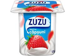 Iaurt cu capsuni 2.6% grasime 125 g Zuzu