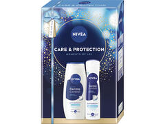 Set pentru cadou Nivea Care & Protection: gel de dus 250 ml si deodorant spray 150 ml