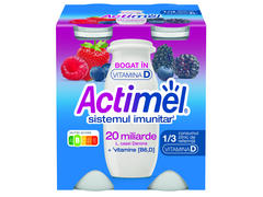 Actimel fructe de padure 4 x 100 g