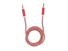 Cablu audio Tellur Basic jack 3.5mm, 1m, rosu