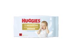 Servetele Umede Huggies Sensitive, ZERO plastic, 48 buc