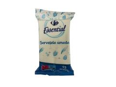 Servetele Umede 15buc Carrefour Essential