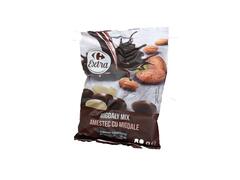 Mix De Migdale Cu Ciocolata Carrefour 80 G
