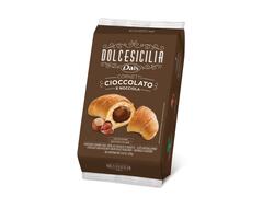 Croissant cu ciocolata si alune, 6x45g, Dais