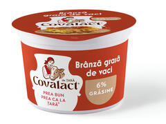 Branza de vaci 6% grasime  Covalact de Tara 200 g