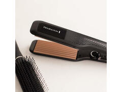 Placa de creponat parul Remington Ceramic Crimp S3580, placi ceramice cu turmalina