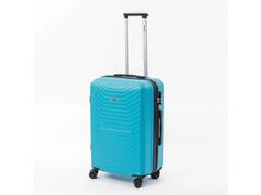 Troler cu 4 roti Lamonza Melody, ABS, 77x50x34 cm, Albastru