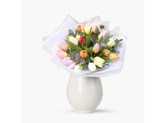 Buchet 21 lalele multicolore