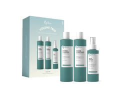 Set pentru cadou By Veira Volume: sampon, 300 ml + balsam, 300 ml + tratament pentru par, 200 ml