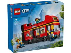 LEGO City Autobuz turistic rosu cu etaj 60407
