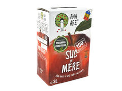 Suc natural de mere Ana Are, 3 l