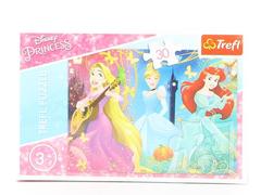 Puzzle pentru fete Disney Princess Trefl, 30 piese