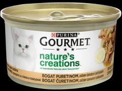 Hrana umeda pentru pisici curcan Gourmet Nature's Creations 85g