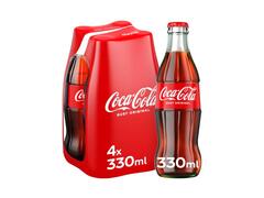 Coca-Cola Bautura carbogazoasa Cola Sticla 4x0.33l