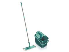 Set de curatenie cu mop si galeata Leifheit Combi Clean, plastic/metal, Verde